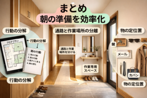 通路と作業場所の分離